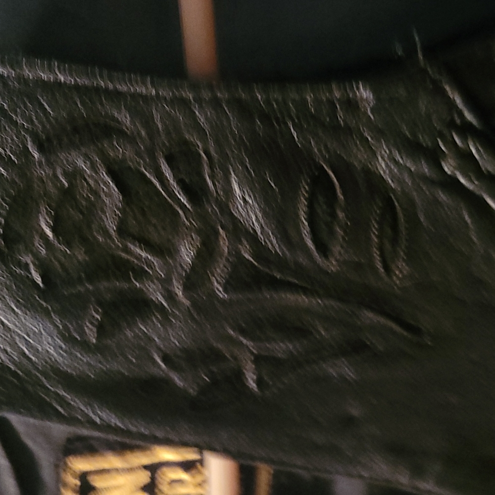 Hudson leather vest